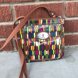 Fossil Key-Per Crossbody